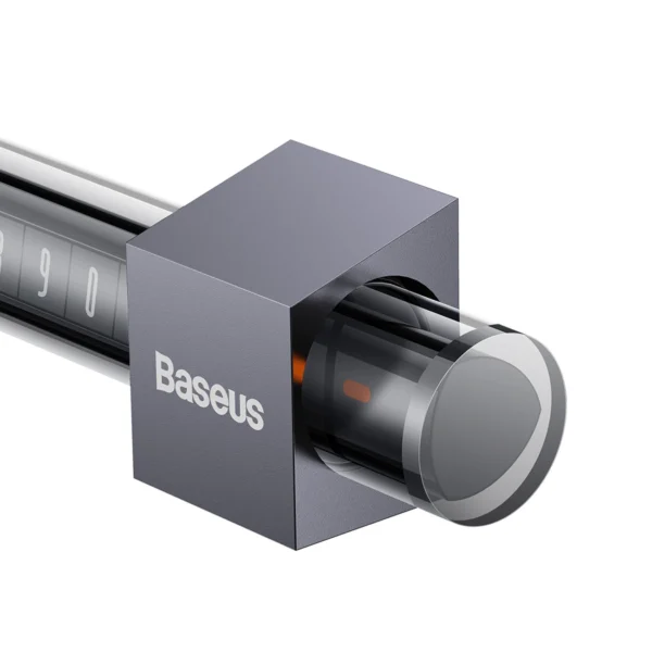 Baseus parking plate for the telephone number on the gray dashboardeng