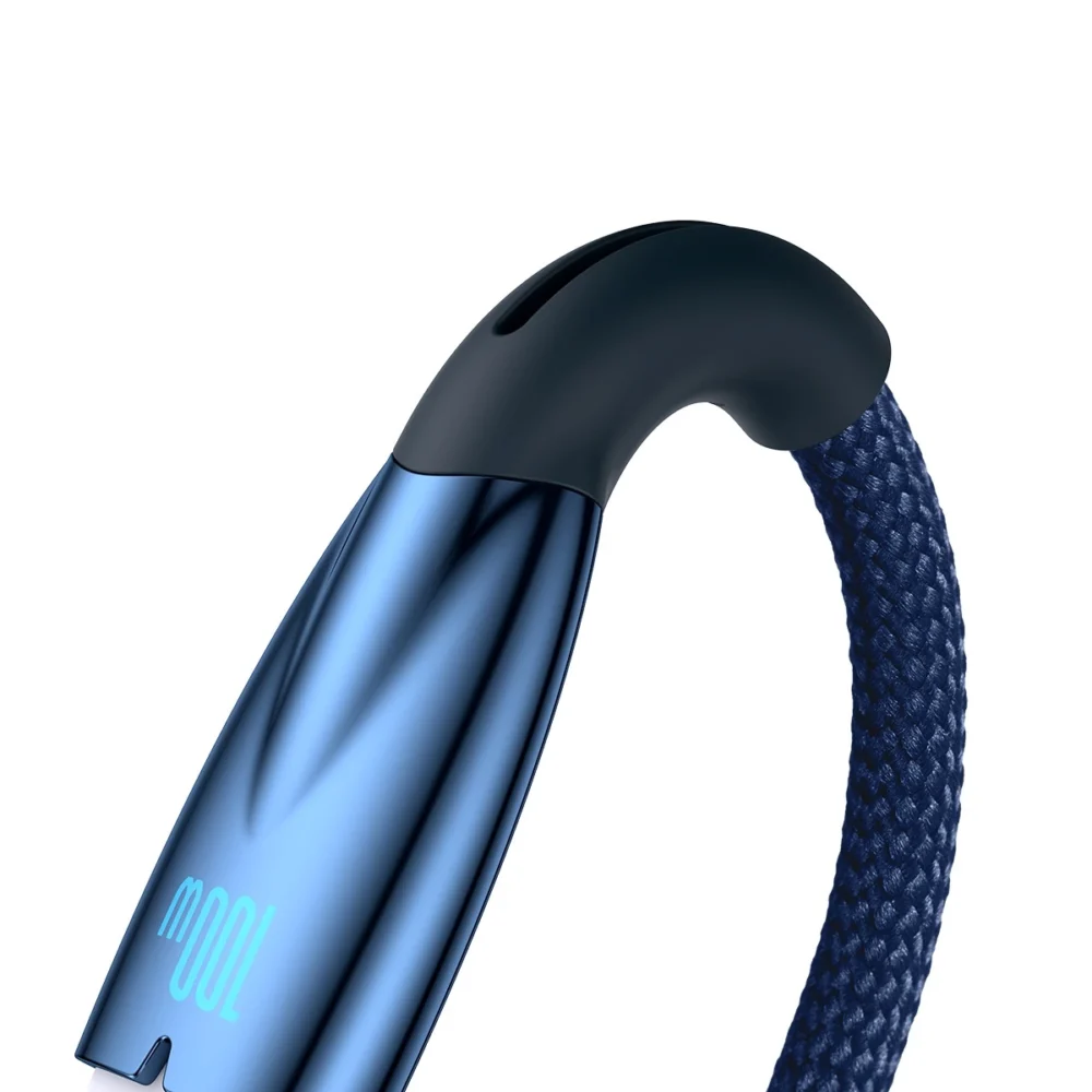 Baseus Glimmer Series fast charging cable USB-A - USB-C 100W 480Mbps 1m blueeng