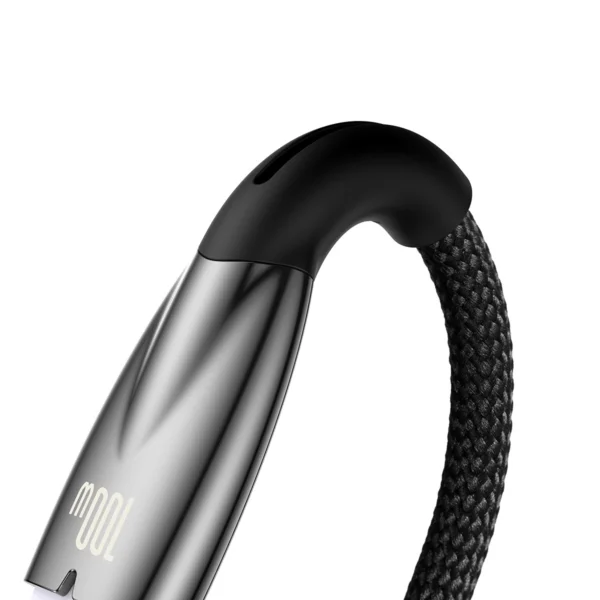 Baseus Glimmer Series Fast Charging Cable USB-A - USB-C 100W 480Mbps 2m blackeng