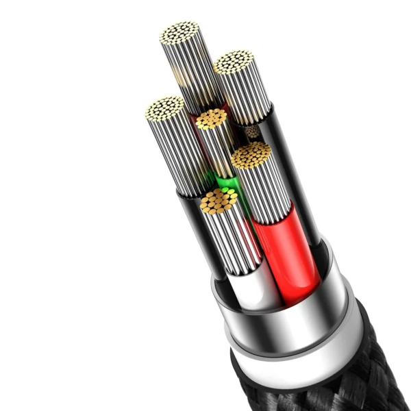 Baseus Glimmer Series Fast Charging Cable USB-A - USB-C 100W 480Mbps 2m blackeng