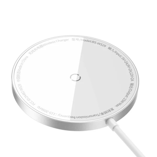 Baseus Simple Mini3 induction charger 15W silvereng