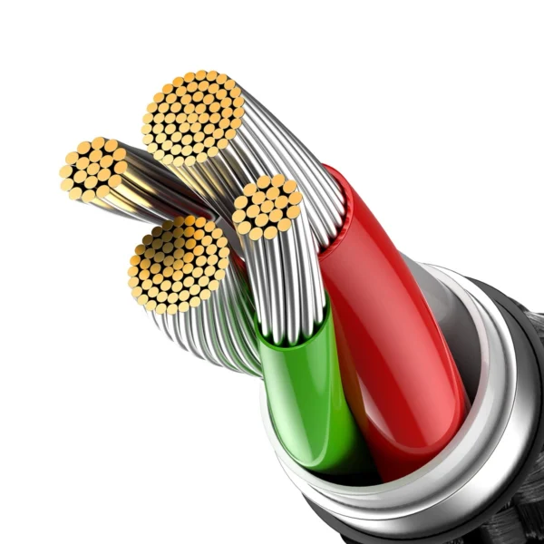 Baseus Glimmer Series cable USB-A - Lightning 480Mb/s 2.4A 2m blackeng