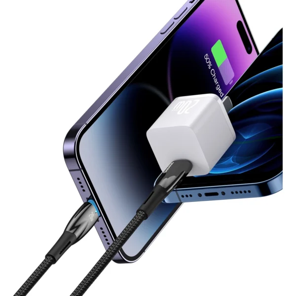 Baseus CADH000101 Lightning - USB-C PD cable 20W 480Mb/s 2m - blackeng