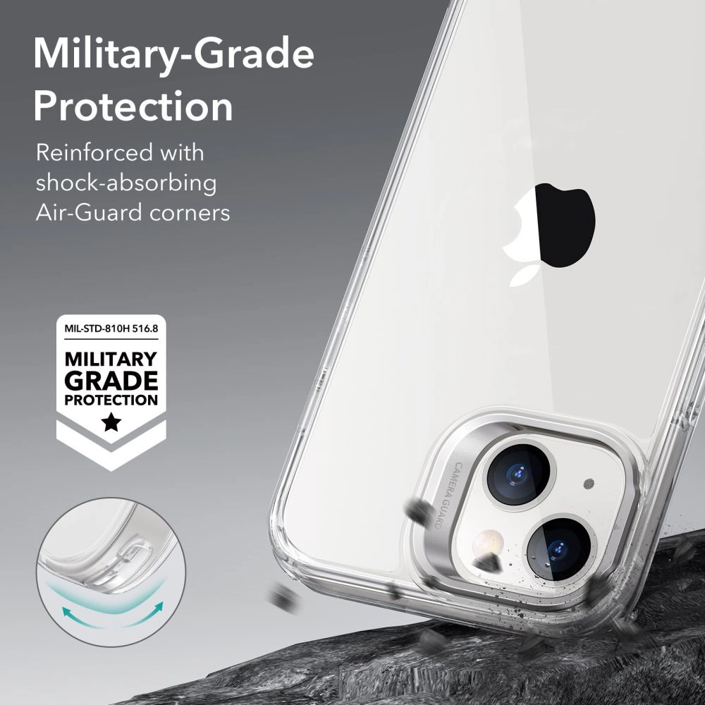 ESR Classic Kickstand Case for iPhone 14 Plus - Cleareng