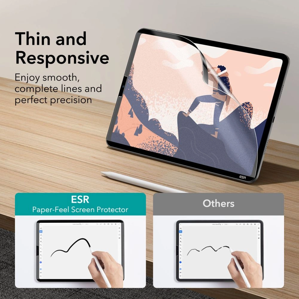 ESR Paper Feel Protective Film for iPad Air 4 / 5 / Pro 11'' - Matteeng