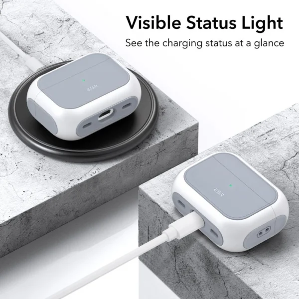 ESR Orbit Halolock with MagSafe for Apple AirPods Pro 1 / 2 - Whiteeng