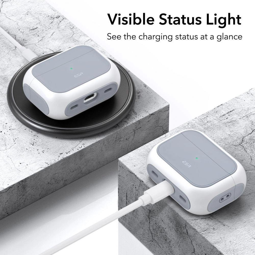 ESR Orbit Halolock with MagSafe for Apple AirPods Pro 1 / 2 - Whiteeng