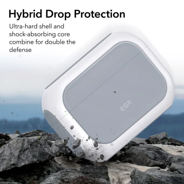 ESR Orbit Halolock with MagSafe for Apple AirPods Pro 1 / 2 - Whiteeng