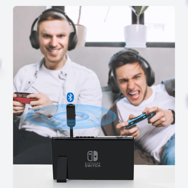 Ugreen bluetooth transmitter receiver mini jack 3.5mm black (CM403)eng