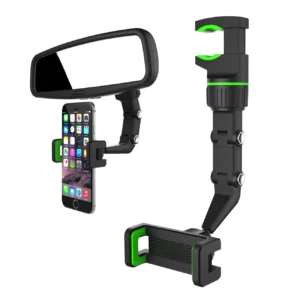 [RETURNED ITEM] Adjustable car rearview mirror holder for smartphoneeng
