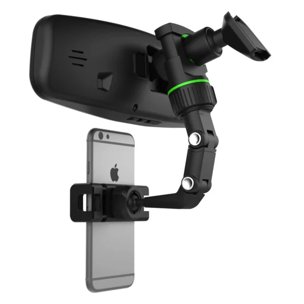 [RETURNED ITEM] Adjustable car rearview mirror holder for smartphoneeng