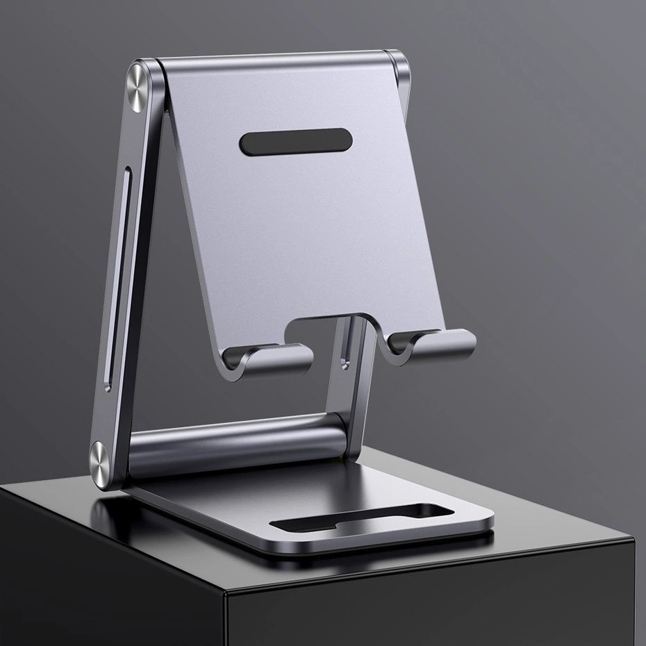 [RETURNED ITEM] Ugreen metal aluminum folding phone holder tablet gray (LP263 80708)eng