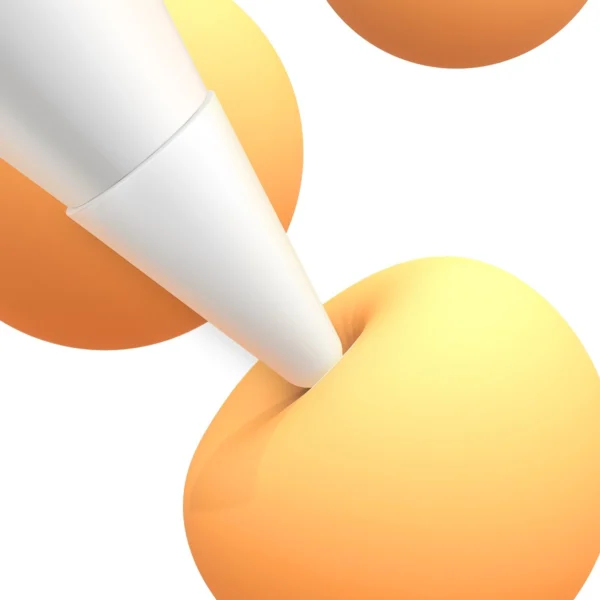 Baseus replaceable silicone tips for a stylus 12pcs. white (soft)eng