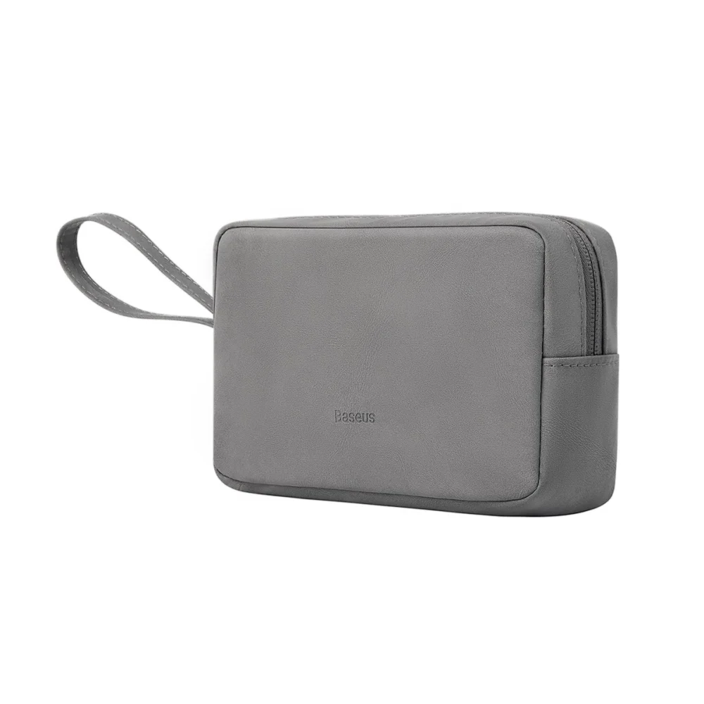 Baseus EasyJourney Series small travel bag phone pouch, headphones and other small items grayeng