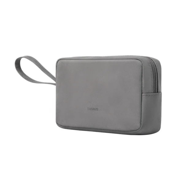 Baseus EasyJourney Series small travel bag phone pouch, headphones and other small items grayeng