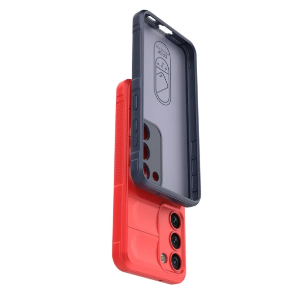 Magic Shield Case for Samsung Galaxy S23+ flexible armored cover burgundyeng