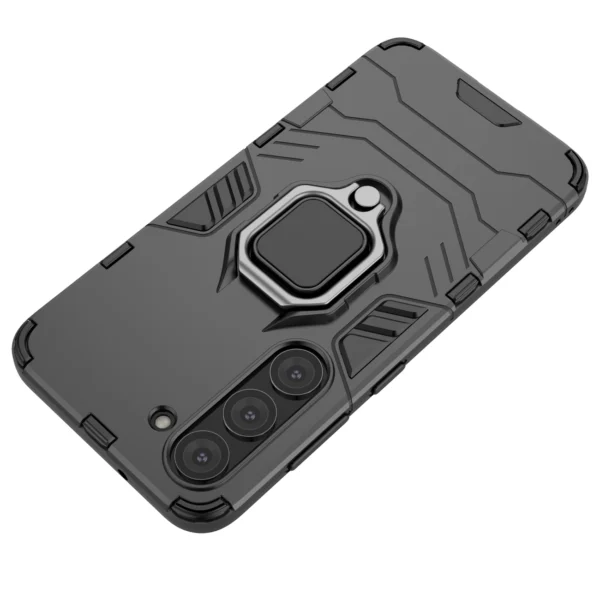 Ring Armor case for Samsung Galaxy S23 armored cover magnetic holder ring blackeng