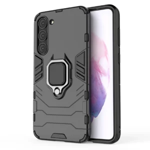 Ring Armor case for Samsung Galaxy S23+ armored cover magnetic holder ring blackeng