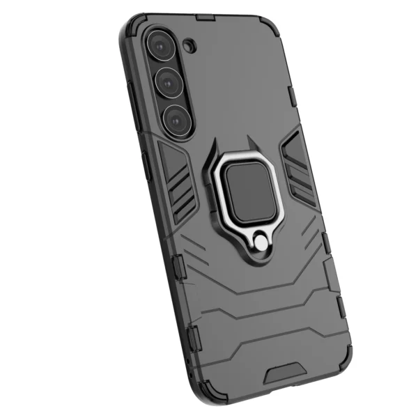 Ring Armor case for Samsung Galaxy S23+ armored cover magnetic holder ring blackeng