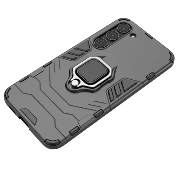 Ring Armor case for Samsung Galaxy S23+ armored cover magnetic holder ring blackeng