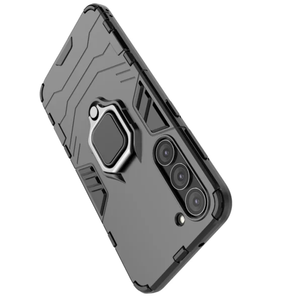 Ring Armor case for Samsung Galaxy S23+ armored cover magnetic holder ring blackeng