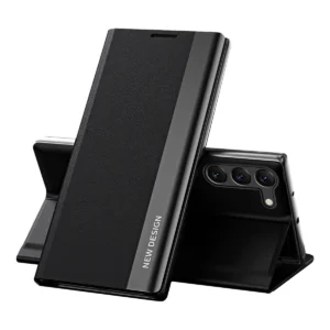Sleep Case Pro case for Samsung Galaxy S23+ with flip stand blackeng