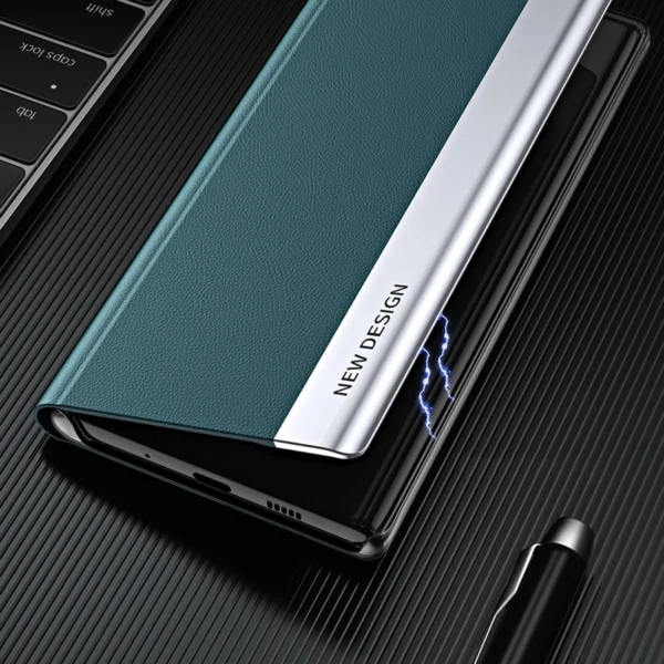 Sleep Case Pro case for Samsung Galaxy S23+ with flip stand blackeng