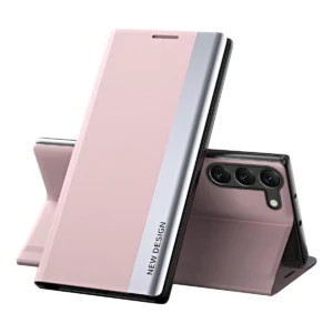 Sleep Case Pro case for Samsung Galaxy S23 with a flip stand pinkeng