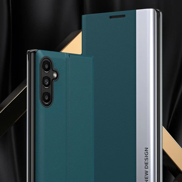 Sleep Case Pro cover for Samsung Galaxy A13 with flip stand blueeng