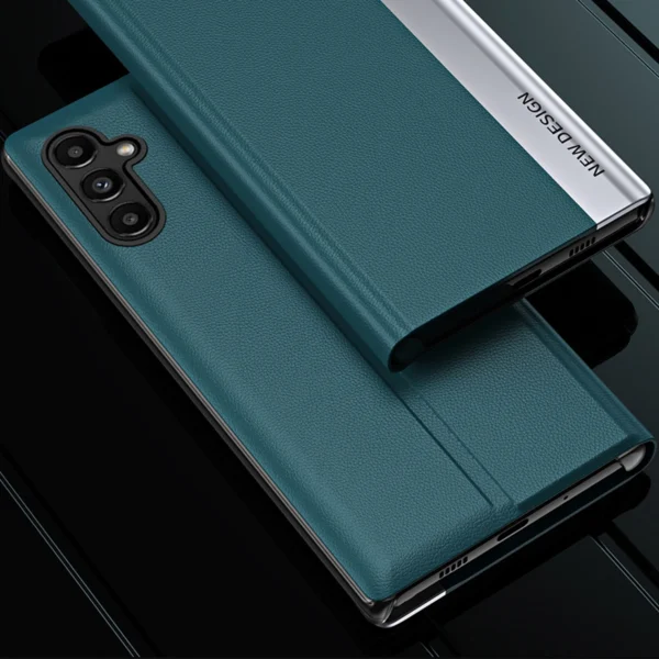 Sleep Case Pro cover for Samsung Galaxy A13 with flip stand blueeng