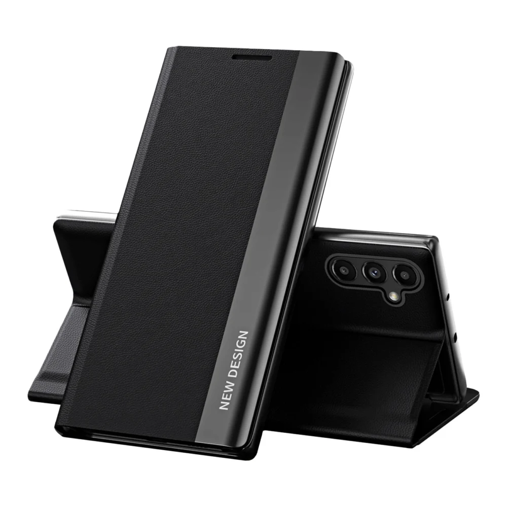 Sleep Case Pro case for Samsung Galaxy A13 with flip stand blackeng
