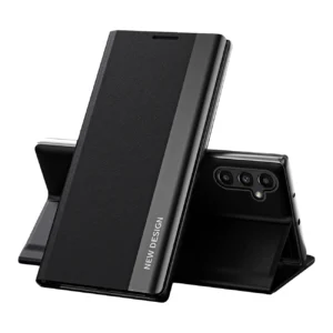 Sleep Case Pro case for Samsung Galaxy A13 with flip stand blackeng