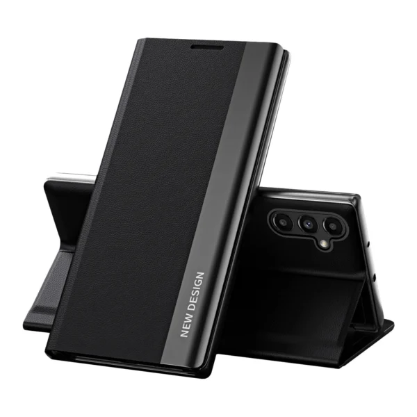 Sleep Case Pro case for Samsung Galaxy A13 with flip stand blackeng