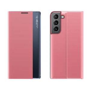 New Sleep Case for Samsung Galaxy S23+ cover with flip stand pinkeng