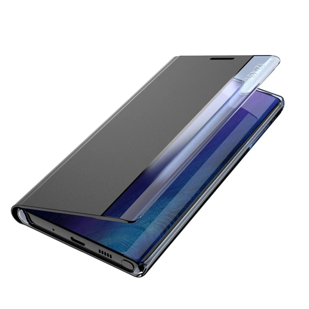 New Sleep Case for Samsung Galaxy S23 cover with flip stand pinkeng
