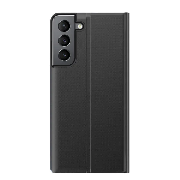 New Sleep Case for Samsung Galaxy A14 cover with flip stand blackeng