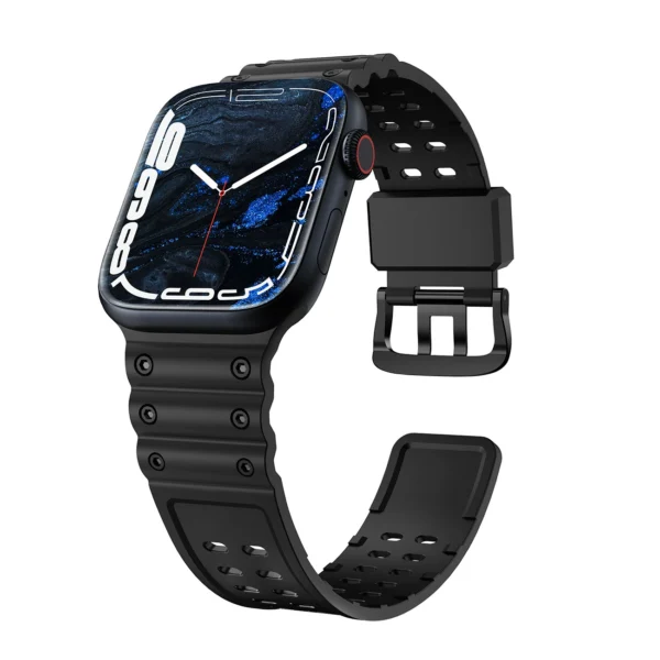 Strap Triple Protection for Apple Watch 38 / 40 / 41 mm bracelet strap - blackeng