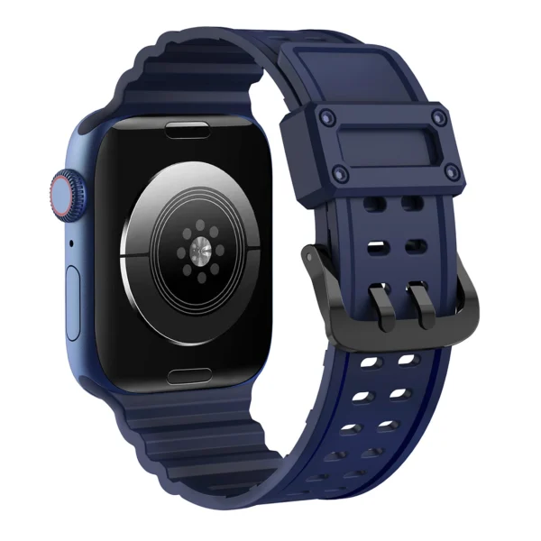 Strap Triple Protection for Apple Watch 38 / 40 / 41 mm band bracelet - navy blueeng