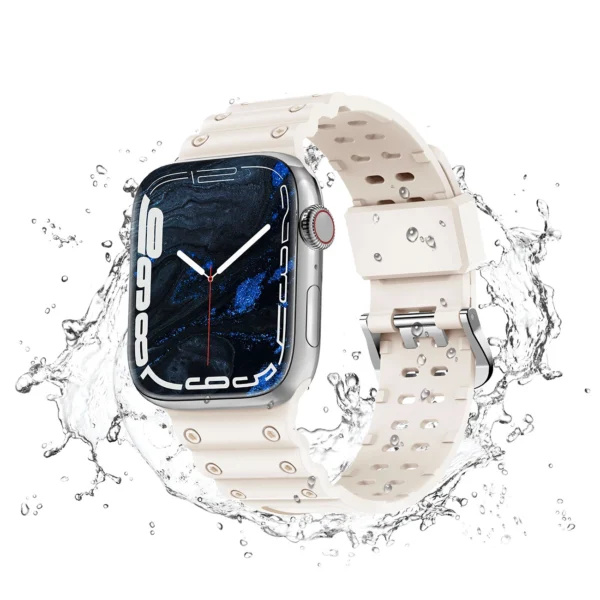 Strap Triple Protection for Apple Watch 38 / 40 / 41 mm band bracelet - beigeeng
