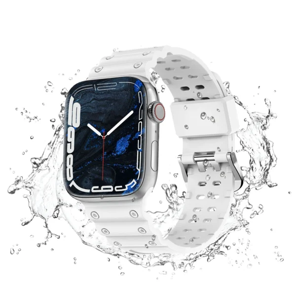 Strap Triple Protection for Apple Watch 38 / 40 / 41 mm band bracelet - whiteeng