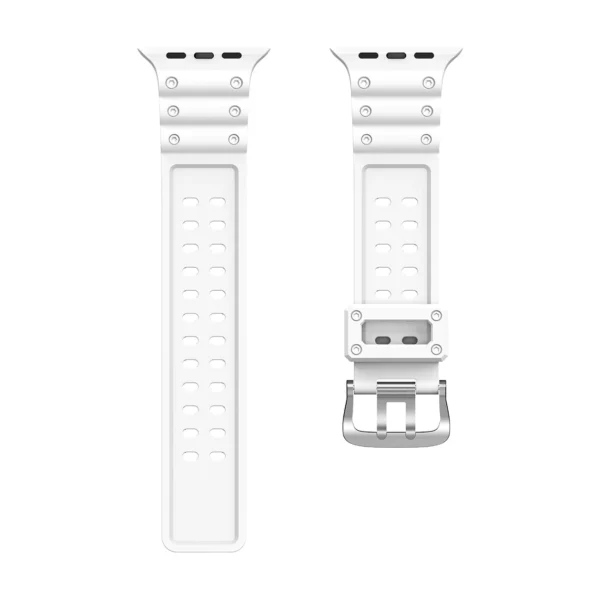 Strap Triple Protection for Apple Watch 38 / 40 / 41 mm band bracelet - whiteeng