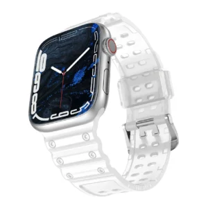 Strap Triple Protection for Apple Watch 42 / 44 / 45 / 49 mm band bracelet - transparenteng