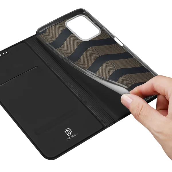Dux Ducis Skin Pro Case Realme C33 Flip Card Wallet Stand Blackeng