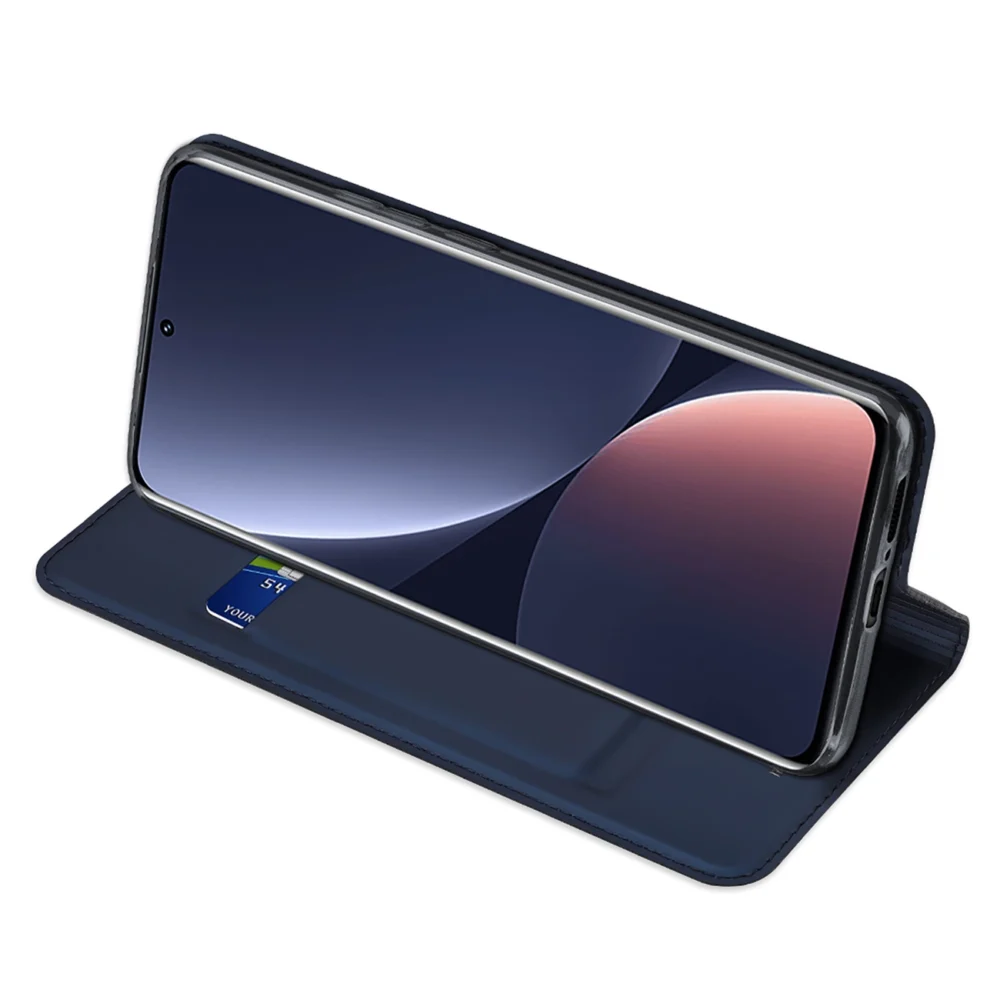 Dux Ducis Skin Pro case Xiaomi 13 Pro cover with flip card wallet stand blueeng