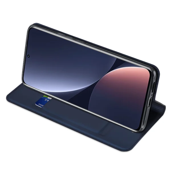 Dux Ducis Skin Pro case Xiaomi 13 Pro cover with flip card wallet stand blueeng