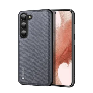 Dux Ducis Fino case Samsung Galaxy S23+ cover with silicone frame grayeng