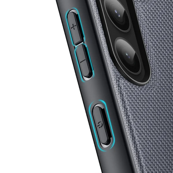 Dux Ducis Fino case Samsung Galaxy S23+ cover with silicone frame grayeng