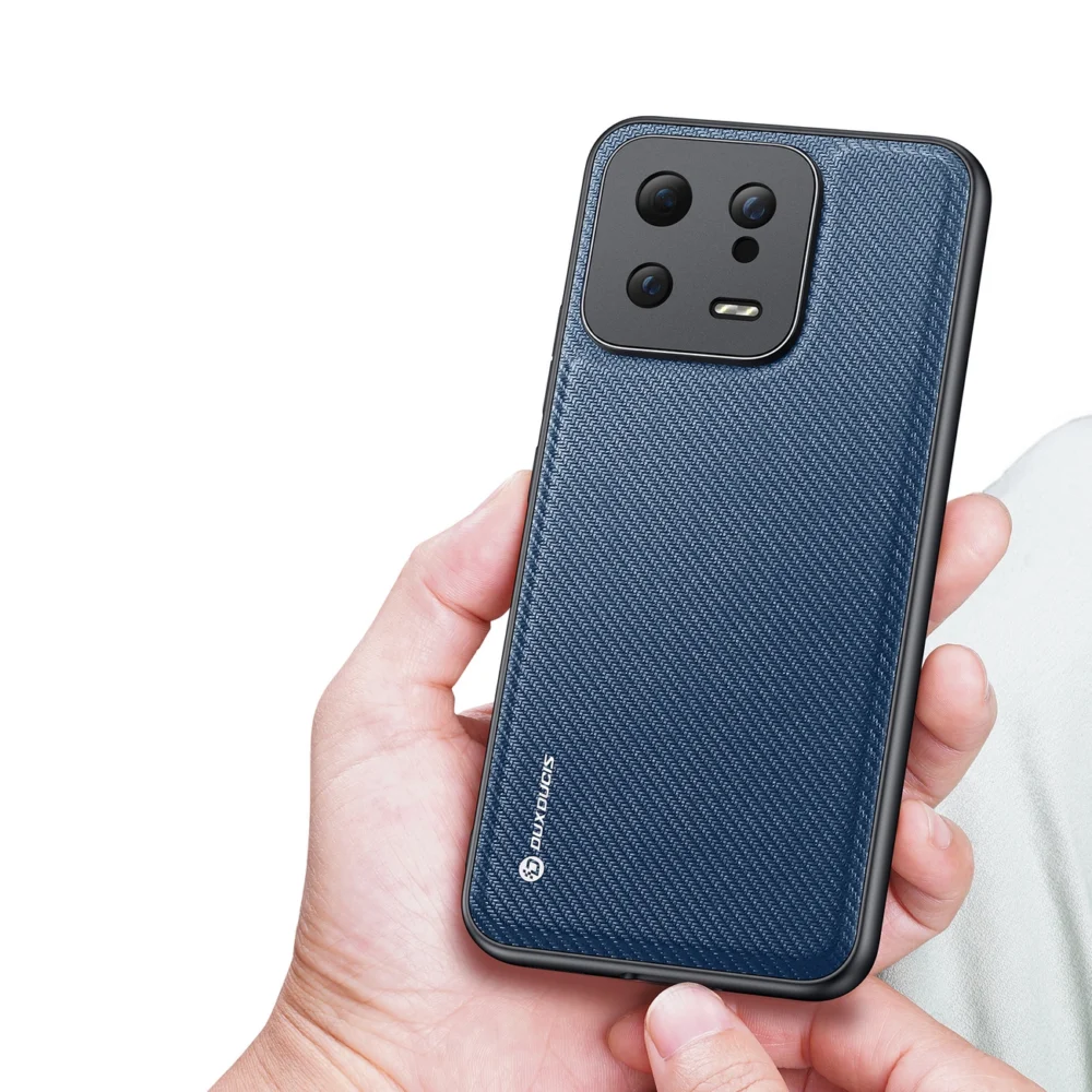 Dux Ducis Fino case for Xiaomi 13 cover with silicone frame blueeng