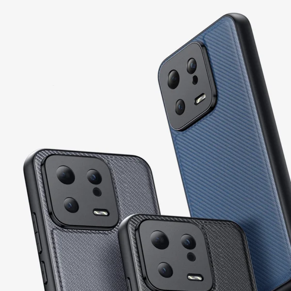 Dux Ducis Fino case for Xiaomi 13 cover with silicone frame grayeng