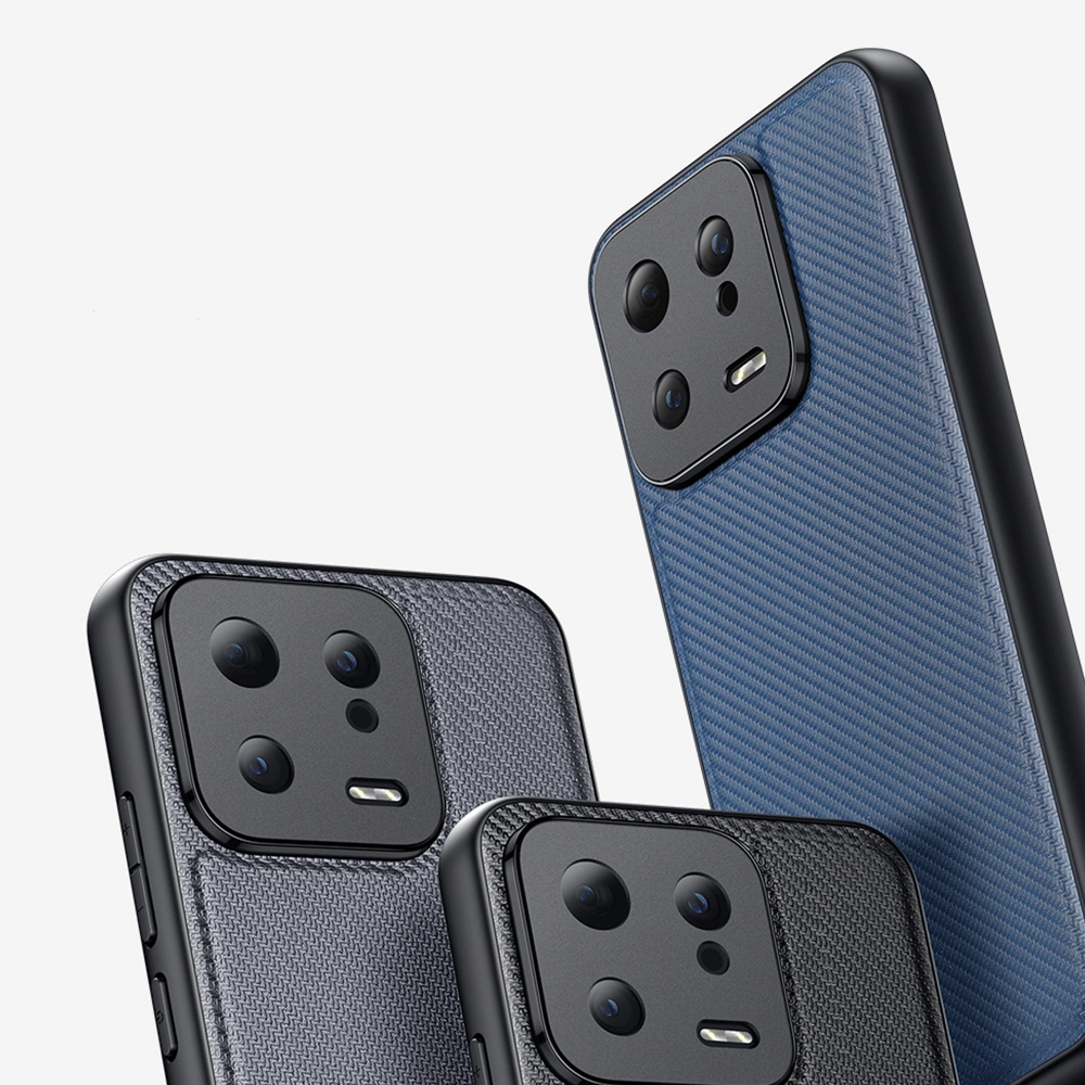 Dux Ducis Fino case for Xiaomi 13 cover with silicone frame grayeng
